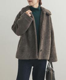 URBAN RESEARCH DOORS | 【再入荷】コクーンシルエットボアコート(その他アウター)