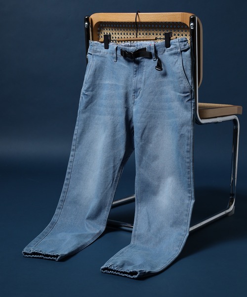 KRIFF MAYER（クリフメイヤー）の「KRIFF MAYER ﾃﾞﾆﾑｸﾗｲﾐﾝｸﾞｼﾞｮｶﾞｰ（デニムパンツ・メンズ・ブルー系/ブルー系1・M/L/XL）」の2枚目の写真