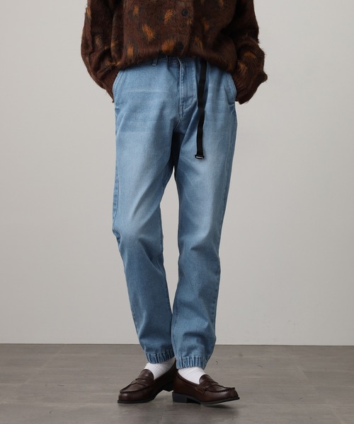 KRIFF MAYER（クリフメイヤー）の「KRIFF MAYER ﾃﾞﾆﾑｸﾗｲﾐﾝｸﾞｼﾞｮｶﾞｰ（デニムパンツ・メンズ・ブルー系/ブルー系1・M/L/XL）」の19枚目の写真