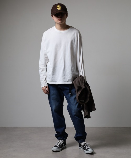 KRIFF MAYER（クリフメイヤー）の「KRIFF MAYER ﾃﾞﾆﾑｸﾗｲﾐﾝｸﾞｼﾞｮｶﾞｰ（デニムパンツ・メンズ・ブルー系/ブルー系1・M/L/XL）」の16枚目の写真