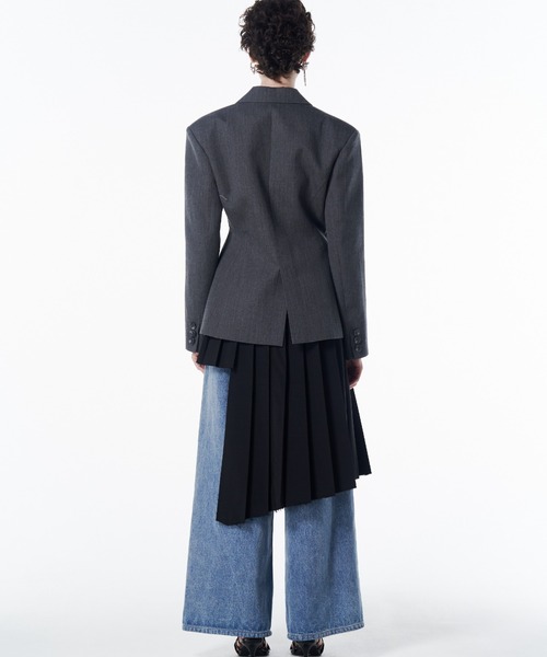 セール】WAIST CONSCIOUS PAT IN JACKET/ウエストコンシャスパットイン