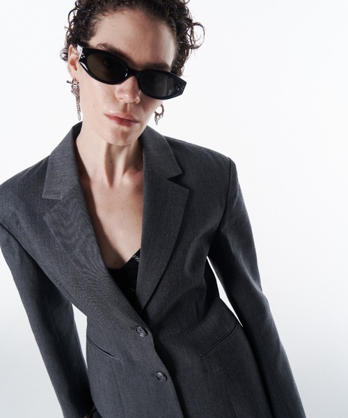 セール】WAIST CONSCIOUS PAT IN JACKET/ウエストコンシャスパットイン