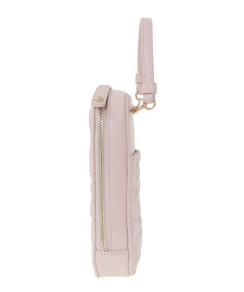 メゾンドフルール　リボンスマホポシェット メゾン ド フルール Maison de FLEUR ソリッドリボンスマホポシェット