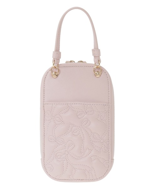 メゾン ド フルール（Maison de FLEUR）/リボンキルティングスマホポシェット リボンキルティングスマホポシェット（ショルダーバッグ）｜Maison de