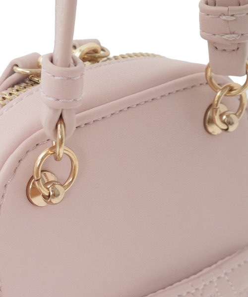 リボンキルティングスマホポシェット（ショルダーバッグ）｜Maison de