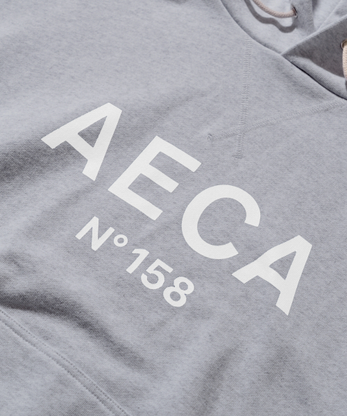 AECA(エイカ)の「BIG LOGO PULLOVER HOODIE-GREY/WHITE(パーカー・レディース・その他・MEDIUM/LARGE/SMALL/X-LARGE)」の11枚目の写真