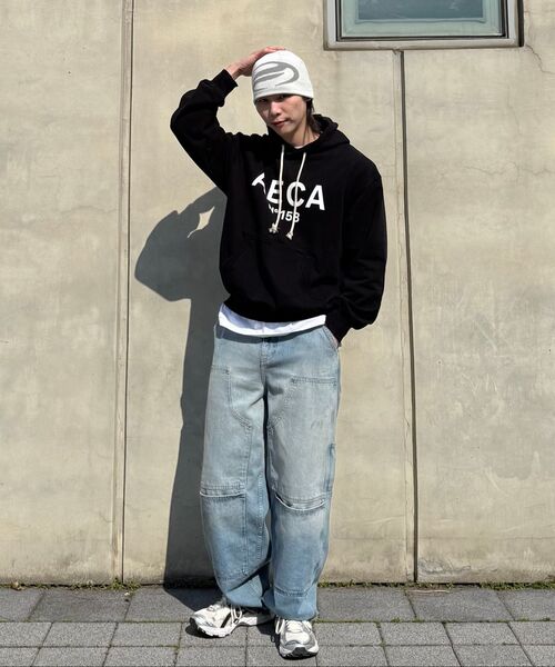 AECA(エイカ)の「BIG LOGO PULLOVER HOODIE-GREY/WHITE(パーカー・レディース・その他・MEDIUM/LARGE/SMALL/X-LARGE)」の19枚目の写真