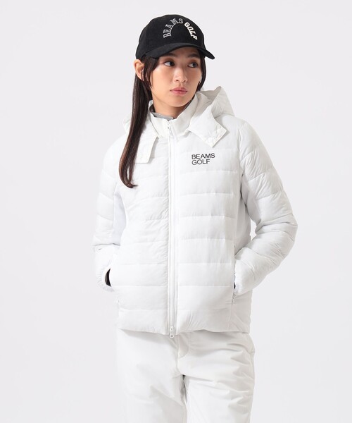 BEAMS 良品!BEAMS GOLFビームスゴルフ 中綿スニード(M)防寒 撥水加工