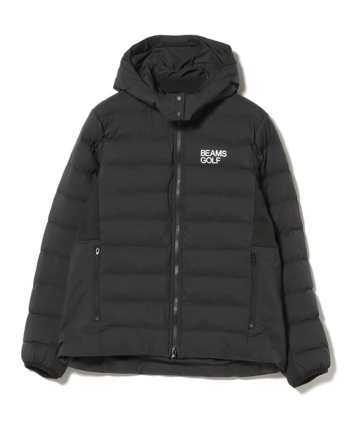 BEAMS GOLF(ビームスゴルフ)の「BEAMS GOLF ORANGE LABEL / レオフィール(R)フード付き 中綿 ハイブリッド ブルゾン(撥水)(ブルゾン・レディース・ホワイト/ブラック・LARGE/SMALL/MEDIUM)」の19枚目の写真