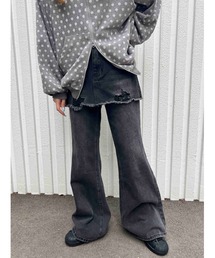 WC（ダブル シー）の「スカートドッキングデニム（デニムパンツ）」