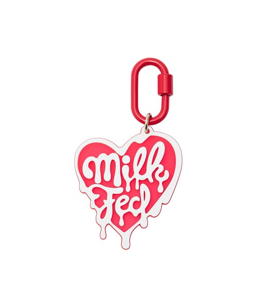 MILKFED.（ミルクフェド）の「MELTY HEART CARABINER（キーホルダー・レディース・ピンク/レッド/ブルー・ONE SIZE）」の3枚目の写真