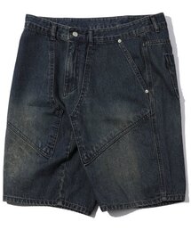 CPGN STUDIO（コンパーニョ）の「レイヤーハーフデニムパンツインディゴカーキ（その他パンツ）」