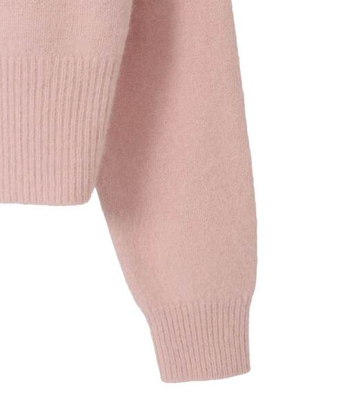 Tiara（ティアラ）の「FOXアルパカパールカーディガン（カーディガン/ボレロ・レディース・チャコールグレー/ネイビー/ピンク/ブルー・FREE）」の13枚目の写真