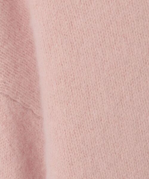 Tiara（ティアラ）の「FOXアルパカパールカーディガン（カーディガン/ボレロ・レディース・チャコールグレー/ネイビー/ピンク/ブルー・FREE）」の15枚目の写真