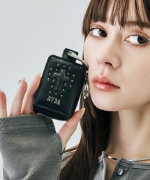 GYDA（ジェイダ）の「【WEB限定商品】GYDA (ジェイダ)GYDAクロススタッズ マルチキーケース スマートキー コインケース　GY-W182 クロスシリーズ（キーケース/キーアクセサリー）」