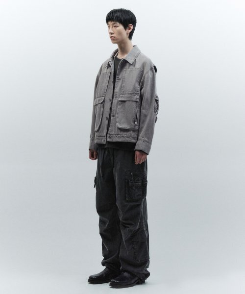 INSILENCE(インサイロンス)の「パクシフィットデニムトラッカージャケットSANDGREY(デニムジャケット・レディース・その他・SMALL/MEDIUM)」の3枚目の写真