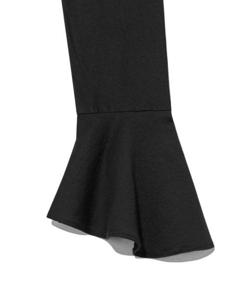 Kijun(キジュン)の「Shirring Tie Blouse Black(シャツ/ブラウス・レディース・その他・SMALL)」の3枚目の写真