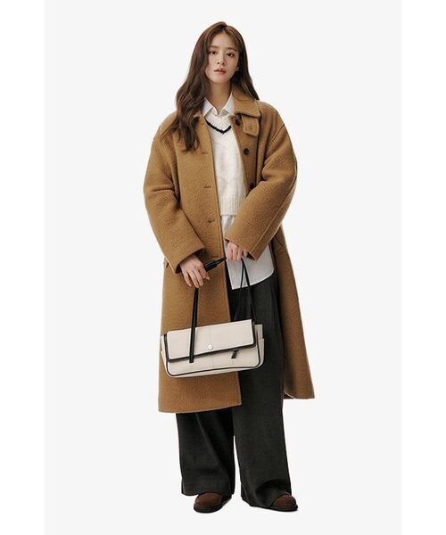 MUSINSA STANDARD（ムシンサスタンダード）の「隠しバートンドレスシャツ[ホワイト]（ビジネスシャツ・メンズ・その他・SMALL/MEDIUM/LARGE/X-LARGE/XX-LARGE）」の20枚目の写真