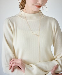 ROPE' PICNIC | ガラスカーブラインY字ネックレス(ネックレス)