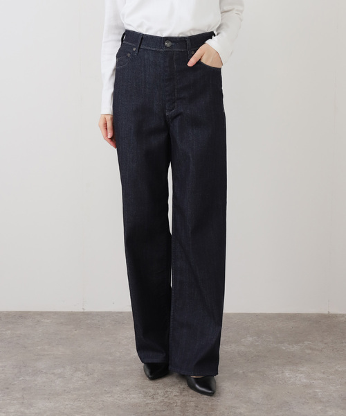 La TOTALITE(ラトータリテ)の「【洗える】YANUK/ヤヌーク LILITH Wide Straight Indigo(デニムパンツ・レディース・ネイビー・22/23/24/25/26)」の1枚目の写真