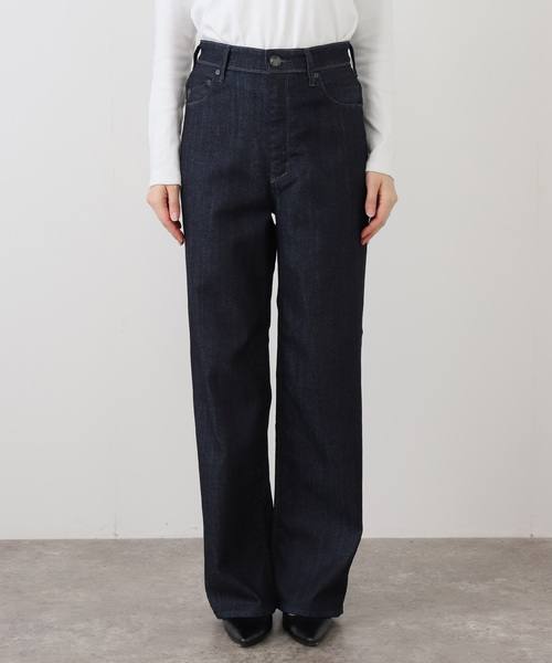 La TOTALITE(ラトータリテ)の「【洗える】YANUK/ヤヌーク LILITH Wide Straight Indigo(デニムパンツ・レディース・ネイビー・22/23/24/25/26)」の3枚目の写真