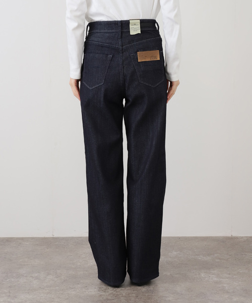 La TOTALITE(ラトータリテ)の「【洗える】YANUK/ヤヌーク LILITH Wide Straight Indigo(デニムパンツ・レディース・ネイビー・22/23/24/25/26)」の5枚目の写真