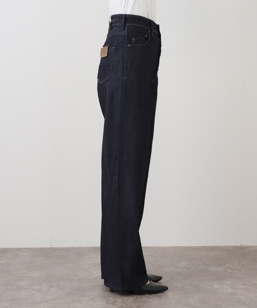 La TOTALITE(ラトータリテ)の「【洗える】YANUK/ヤヌーク LILITH Wide Straight Indigo(デニムパンツ・レディース・ネイビー・22/23/24/25/26)」の6枚目の写真