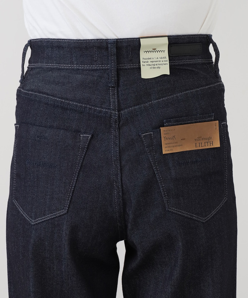 La TOTALITE(ラトータリテ)の「【洗える】YANUK/ヤヌーク LILITH Wide Straight Indigo(デニムパンツ・レディース・ネイビー・22/23/24/25/26)」の8枚目の写真