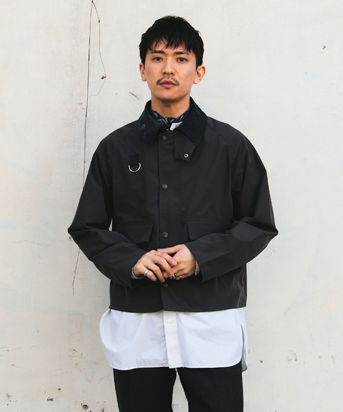 Barbour(バブアー)の「【別注】Barbour / SPEY ポリエステル ブルゾン(ブルゾン・メンズ・オフホワイト/チャコールグレー・34/36/38/40/42)」の18枚目の写真