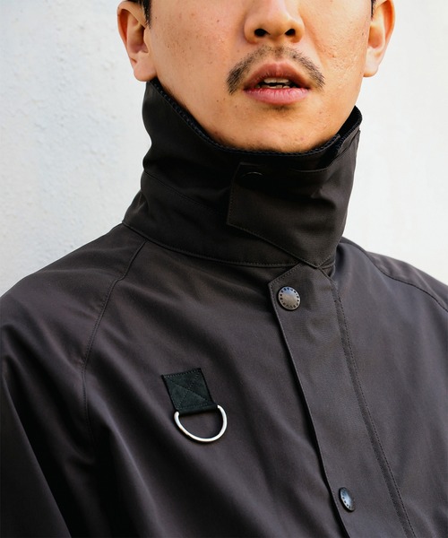 Barbour(バブアー)の「【別注】Barbour / SPEY ポリエステル ブルゾン(ブルゾン・メンズ・オフホワイト/チャコールグレー・34/36/38/40/42)」の15枚目の写真