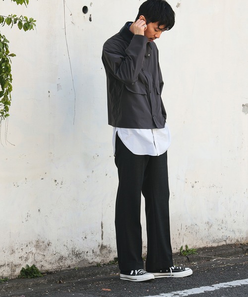 Barbour(バブアー)の「【別注】Barbour / SPEY ポリエステル ブルゾン(ブルゾン・メンズ・オフホワイト/チャコールグレー・34/36/38/40/42)」の19枚目の写真