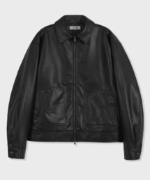 GLW（ジーエルダブリュ）の「ヴィーガンレザーシングルジャケットブラック（ライダースジャケット）」