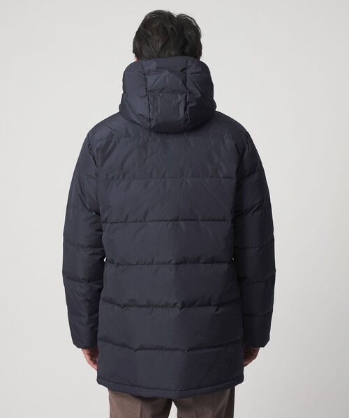 A DAY IN THE LIFE UNITED ARROWS(アデイインザライフユナイテッドアローズ)の「フーデッド ミドル ダウンブルゾン-撥水・防風-<A DAY IN THE LIFE>(ダウンジャケット/コート・メンズ・ブラック/ネイビー・M/L/XL)」の6枚目の写真