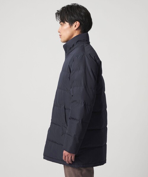 A DAY IN THE LIFE UNITED ARROWS(アデイインザライフユナイテッドアローズ)の「フーデッド ミドル ダウンブルゾン-撥水・防風-<A DAY IN THE LIFE>(ダウンジャケット/コート・メンズ・ブラック/ネイビー・M/L/XL)」の8枚目の写真