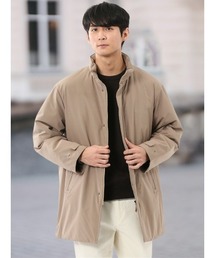 m.f.editorial（エムエフエディトリアル）の「【ALL WEATHER TEX】m.f.エディトリアル メンズ スタンド 中綿コート（ブルゾン）」