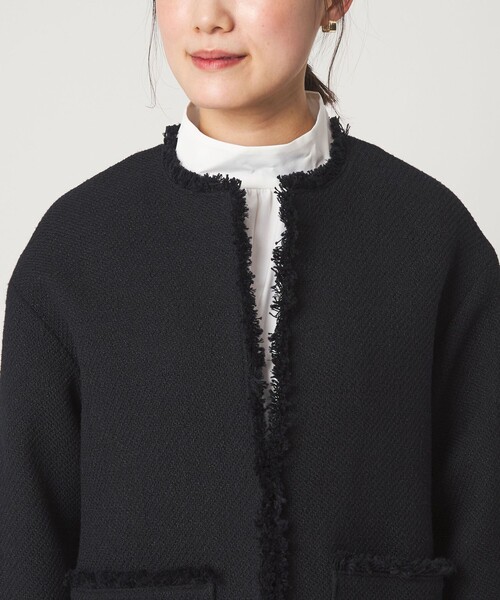 green label relaxing（グリーンレーベルリラクシング）の「［size SHORTあり］ハイネック ボリューム スリーブ ブラウス（シャツ/ブラウス・レディース・ホワイト/ネイビー/その他1・FREE/SHORT）」の21枚目の写真