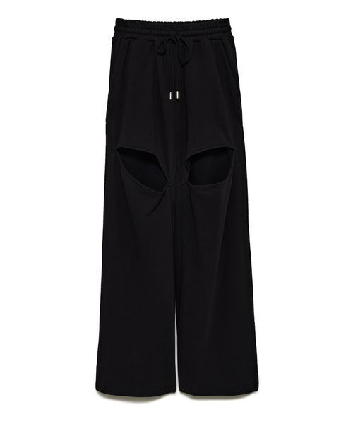 SORIN(ソリン )の「Slit Design Wide Sweat Pants/スリットデザインワイドスウェットパンツ(スウェットパンツ・レディース・ブラック/ホワイト・38)」の14枚目の写真