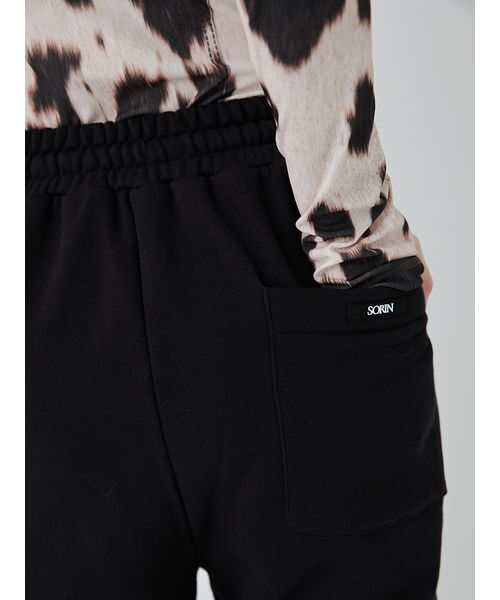 SORIN(ソリン )の「Slit Design Wide Sweat Pants/スリットデザインワイドスウェットパンツ(スウェットパンツ・レディース・ブラック/ホワイト・38)」の19枚目の写真