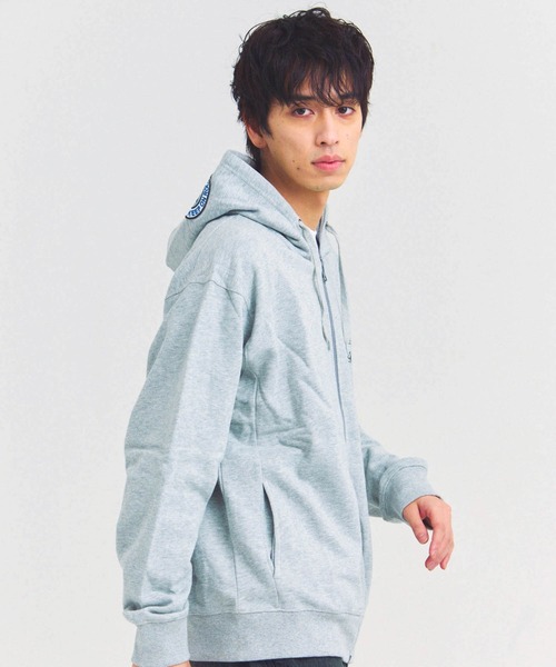 AIRWALK(エアウォーク)の「AIRWALK ワッペンZIPパーカー(パーカー・メンズ・ブラック/グレー・M/L/XL)」の22枚目の写真