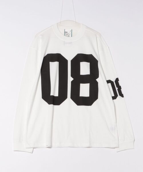 a.p.o.v.(エーピーオービー)の「a.p.o.v. ビッグナンバリングプリントオーバーサイズカットソー(Tシャツ/カットソー・メンズ・ブラック/グレー/ホワイト・ONESIZE)」の14枚目の写真