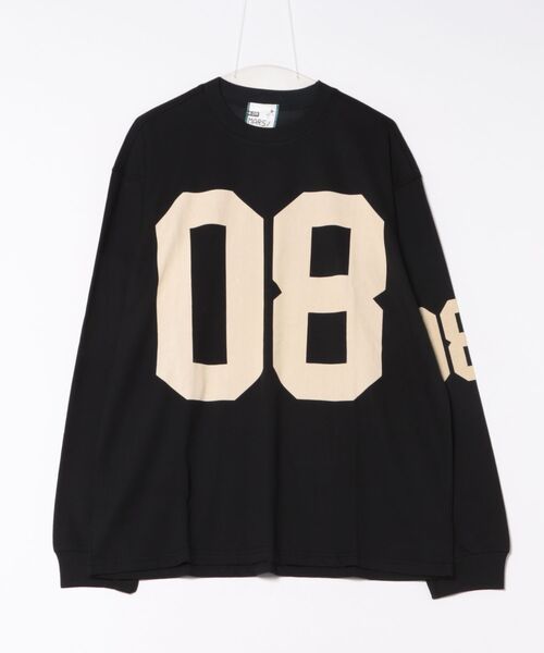 a.p.o.v.(エーピーオービー)の「a.p.o.v. ビッグナンバリングプリントオーバーサイズカットソー(Tシャツ/カットソー・メンズ・ブラック/グレー/ホワイト・ONESIZE)」の8枚目の写真