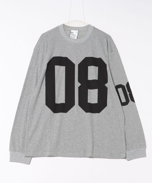 a.p.o.v.(エーピーオービー)の「a.p.o.v. ビッグナンバリングプリントオーバーサイズカットソー(Tシャツ/カットソー・メンズ・ブラック/グレー/ホワイト・ONESIZE)」の11枚目の写真
