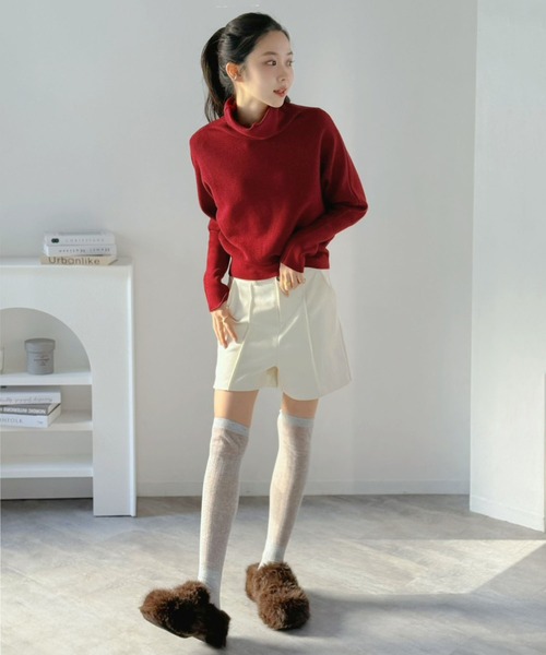 Jewelobe（ジュエローブ）の「フェイクファーサボサンダル（サンダル・レディース・ブラウン/グレー・S/M/L/XL）」の22枚目の写真