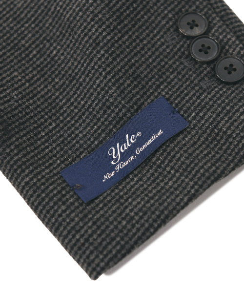YALE(イェール)の「ヘリテージウールブレザー_ハウンドトゥースチャコール(テーラードジャケット・レディース・その他・MEDIUM/LARGE/X-LARGE)」の8枚目の写真