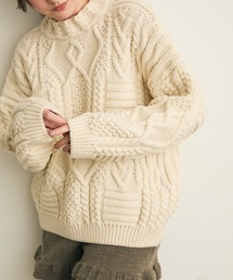 Lunea | デザインオーバーニット(ニット/セーター)