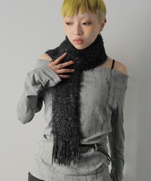 シャギーニット」に該当するレディースのマフラーファッション通販