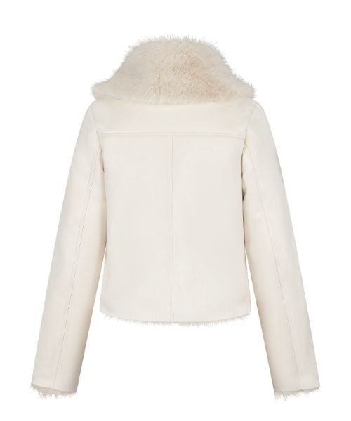 Romance Suede Fur Jacket（ムートンコート）｜andwang（アンドワン