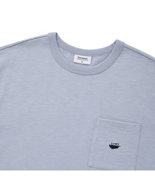 COVERNAT(カバーナット)の「ウェイルロゴスラブTシャツスカイブルー(Tシャツ/カットソー・レディース・その他・LARGE/SMALL/MEDIUM/X-LARGE)」の3枚目の写真