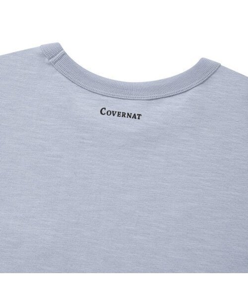 COVERNAT(カバーナット)の「ウェイルロゴスラブTシャツスカイブルー(Tシャツ/カットソー・レディース・その他・LARGE/SMALL/MEDIUM/X-LARGE)」の5枚目の写真