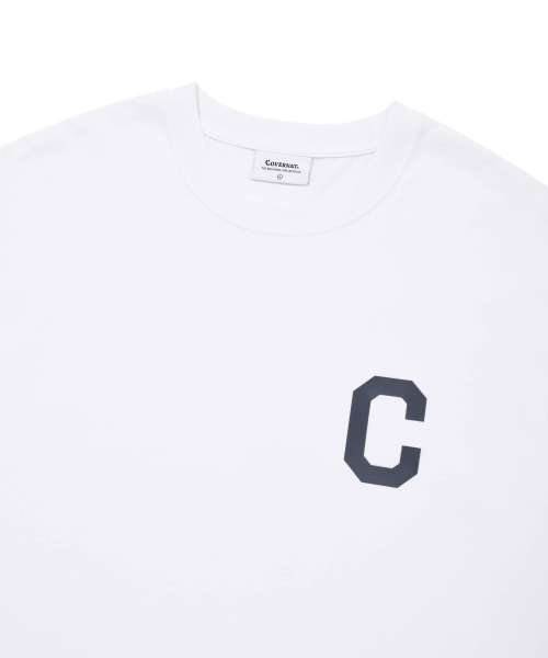 COVERNAT(カバーナット)の「CロゴTシャツ ホワイト(Tシャツ/カットソー・レディース・その他・X-SMALL/SMALL/MEDIUM/LARGE/X-LARGE/XX-LARGE)」の5枚目の写真